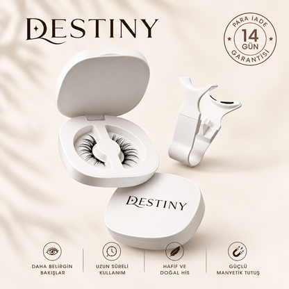 DESTİNY Manyetik Kirpik Kiti Set