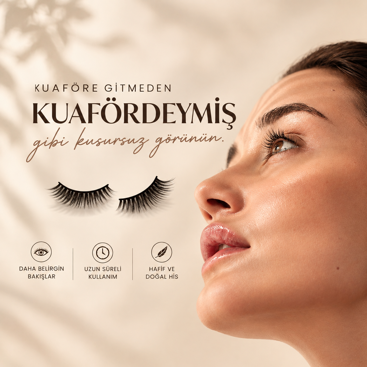 DESTİNY Manyetik Kirpik Kiti Set