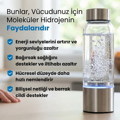 DESTİNY Hidrojenatör® Hidrojen Su Şişesi