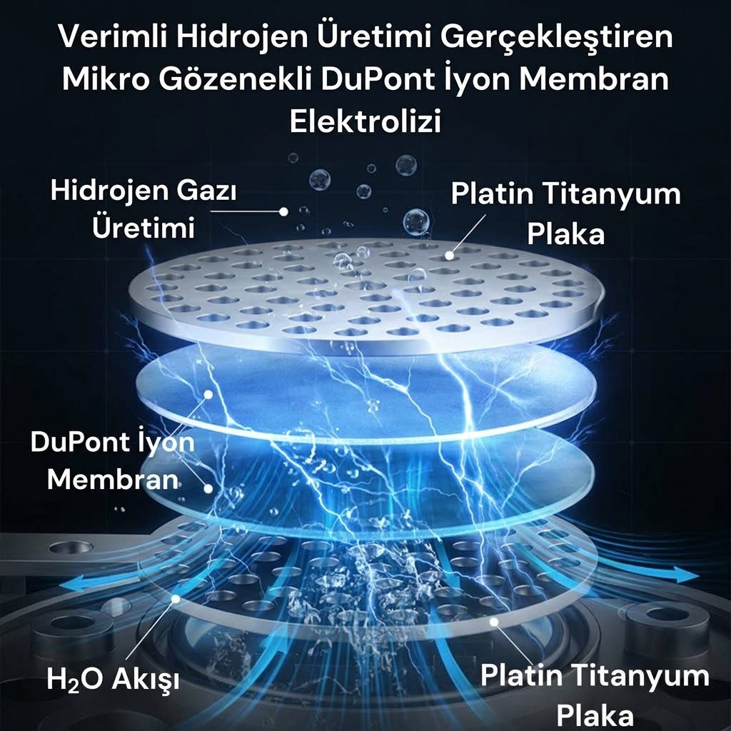 DESTİNY Hidrojenatör® Hidrojen Su Şişesi